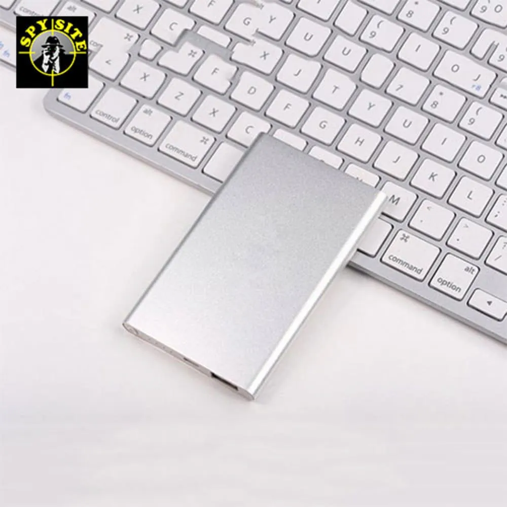 Ultra-thin Portable Slim Metal 10000mah USB Power Bank