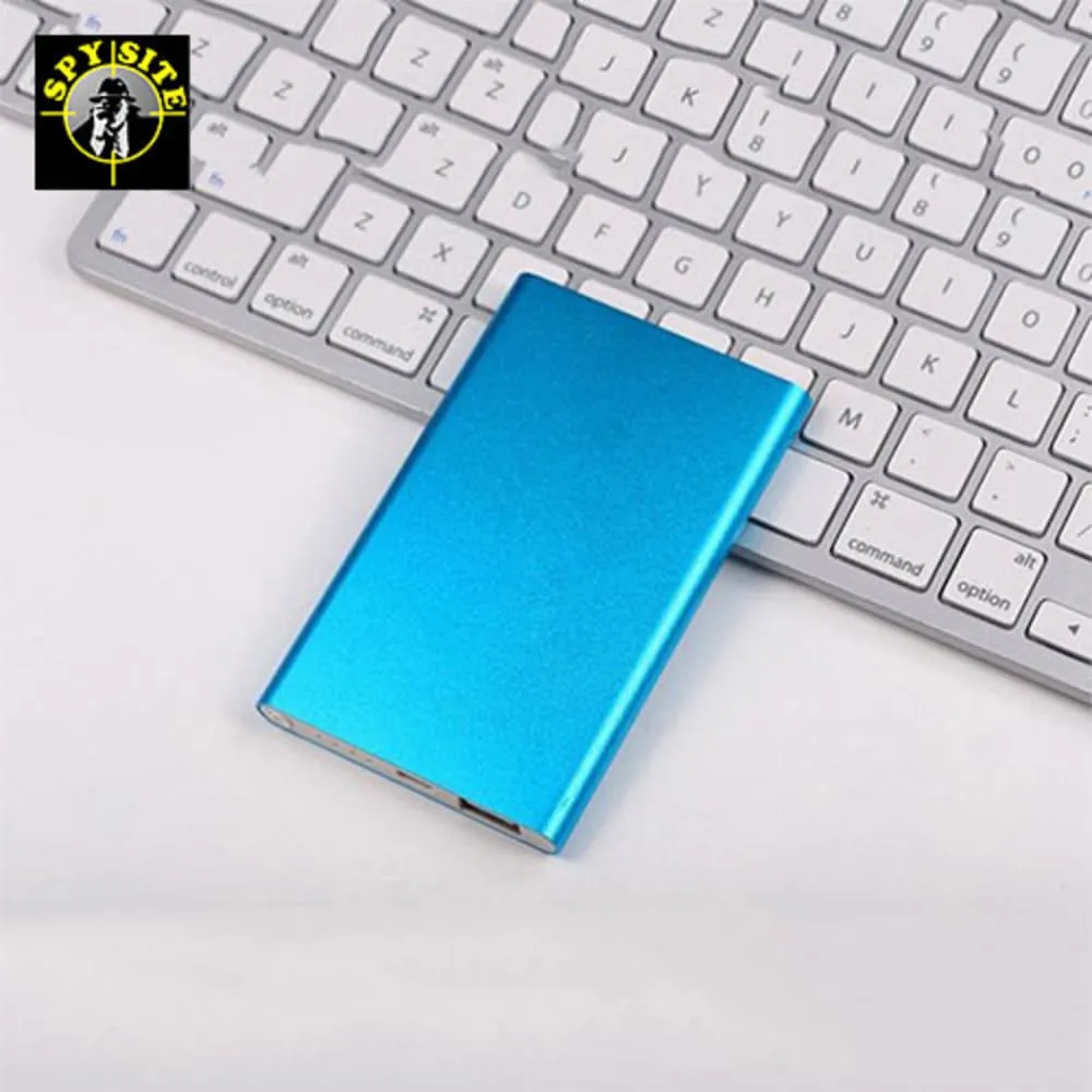 Ultra-thin Portable Slim Metal 10000mah USB Power Bank