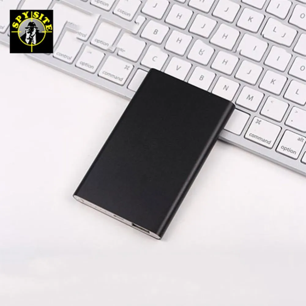 Ultra-thin Portable Slim Metal 10000mah USB Power Bank