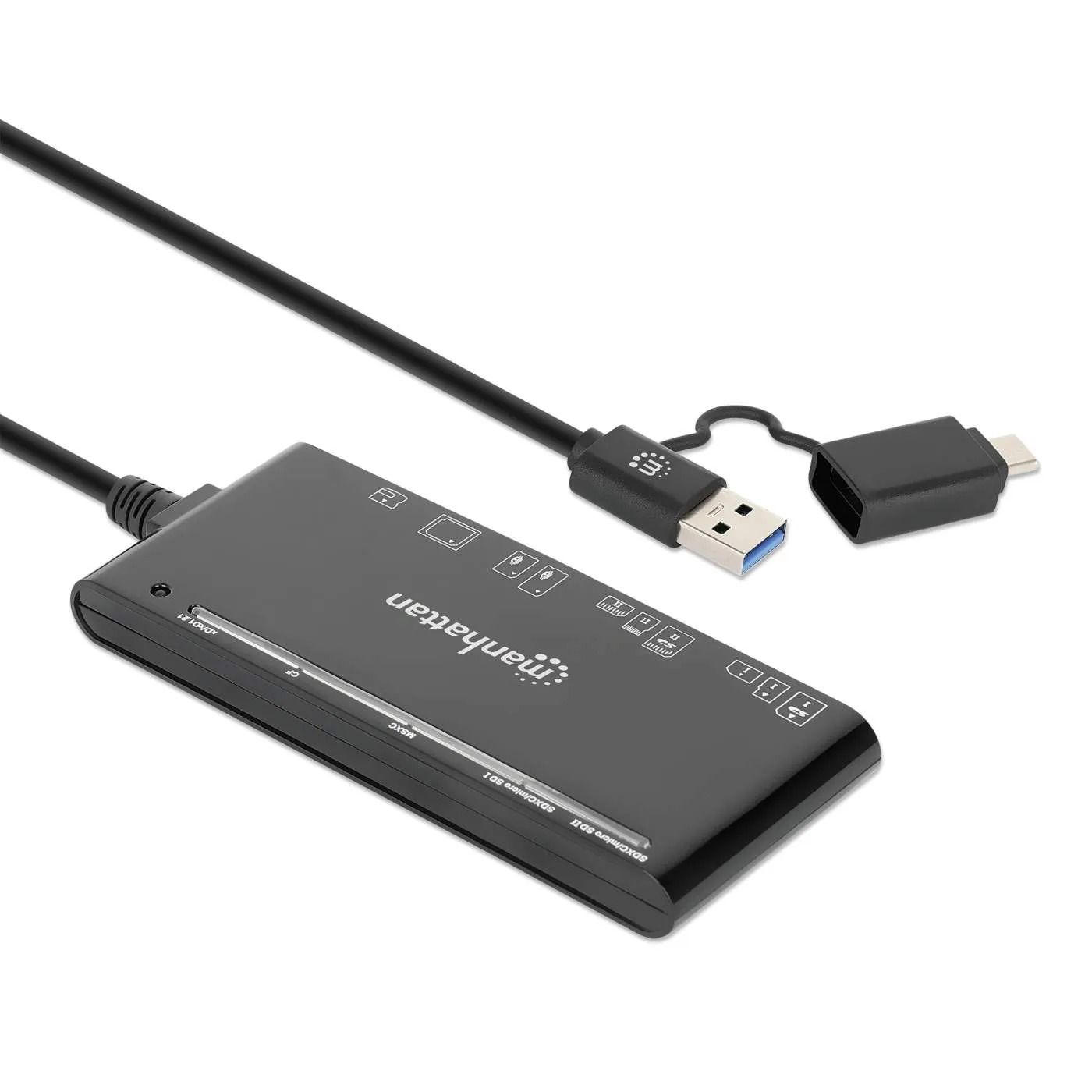 USB 3.0 Type-C / Type-A Combo Multi-Card Reader / Writer