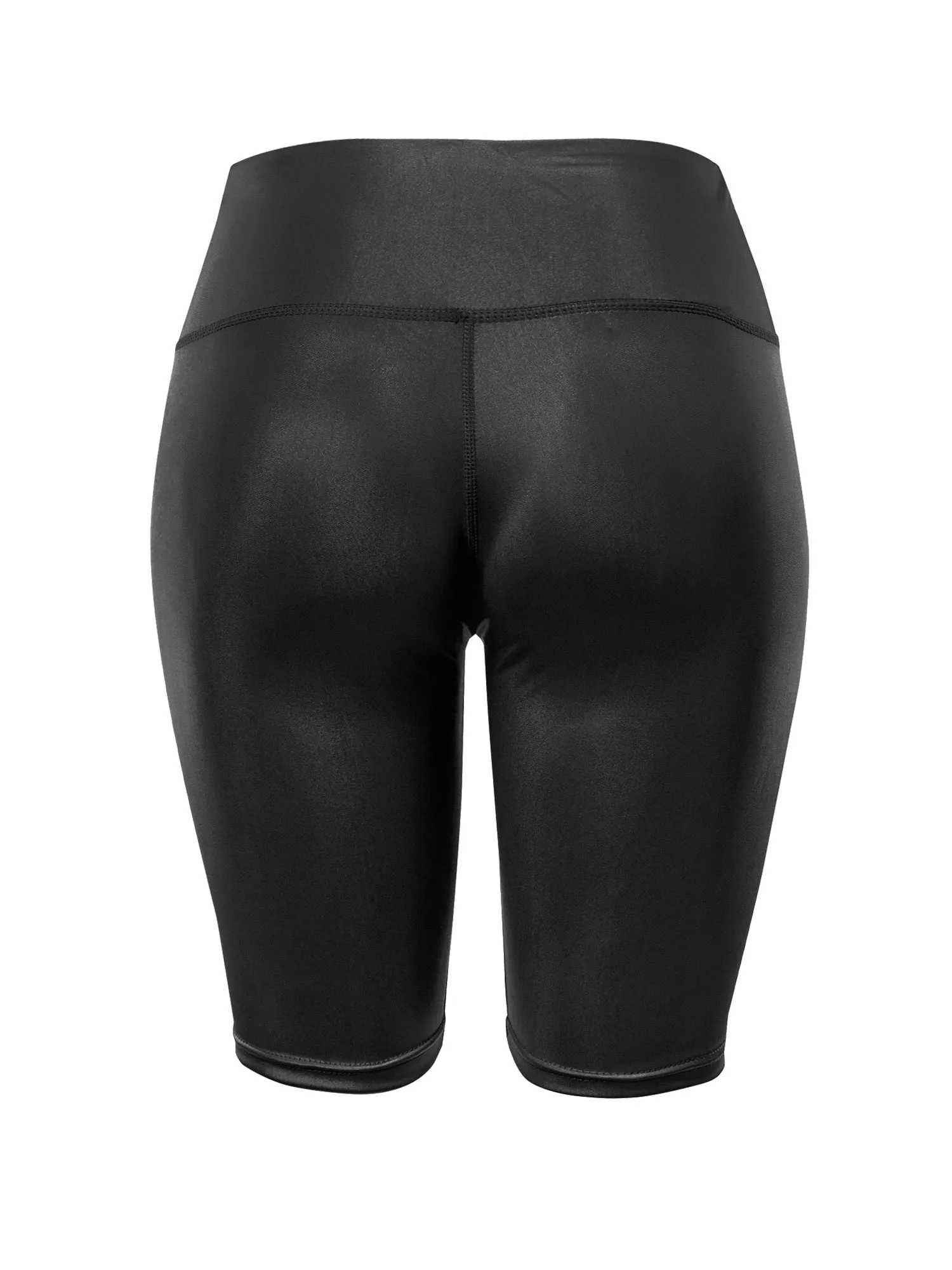 Women's Biker Workout Active Shorts Leggings (FWW1024)