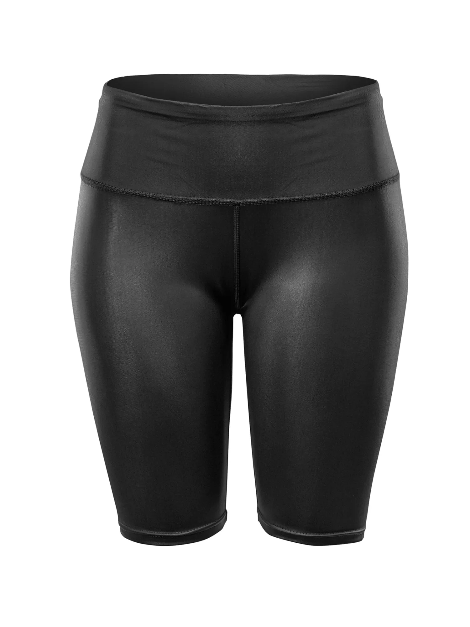 Women's Biker Workout Active Shorts Leggings (FWW1024)